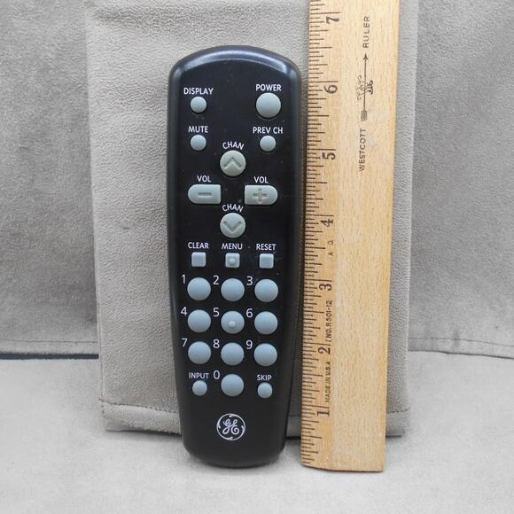 GE General Electric CRK20A1 Remote Control Black AS-IS Read Description - Picture 2 of 5